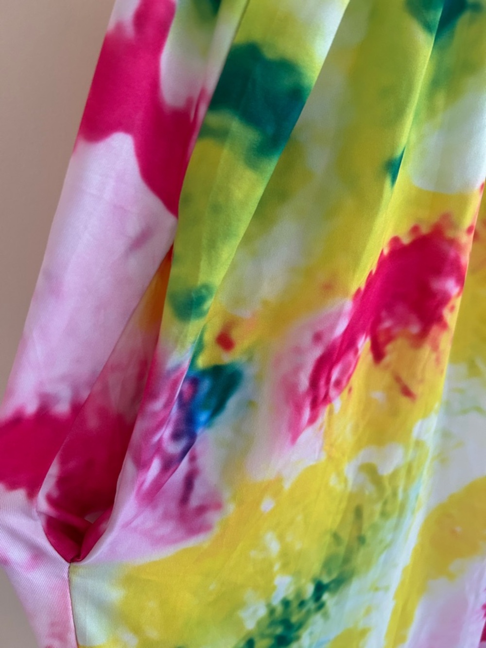 Boutique 9 Multicolor Tie-Dye Sleeveless Jumpsuit Women’s 2X Overalls - Picture 3 of 5